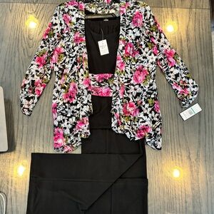 Jessica Howard Missy 3 Piece Set in Fuschia NWT